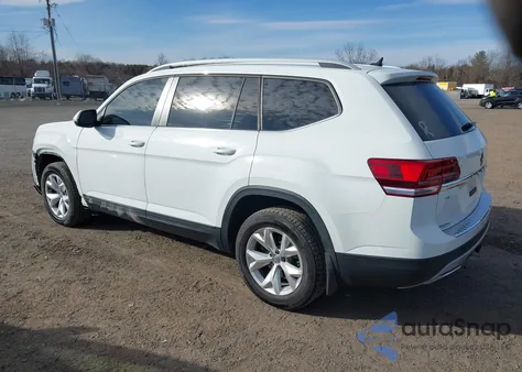 2018 Volkswagen Atlas 3.6L V6 Se/3.6L V6 Se W/Technology from USA, damaged, VIN 1V2LR2CA4JC588342